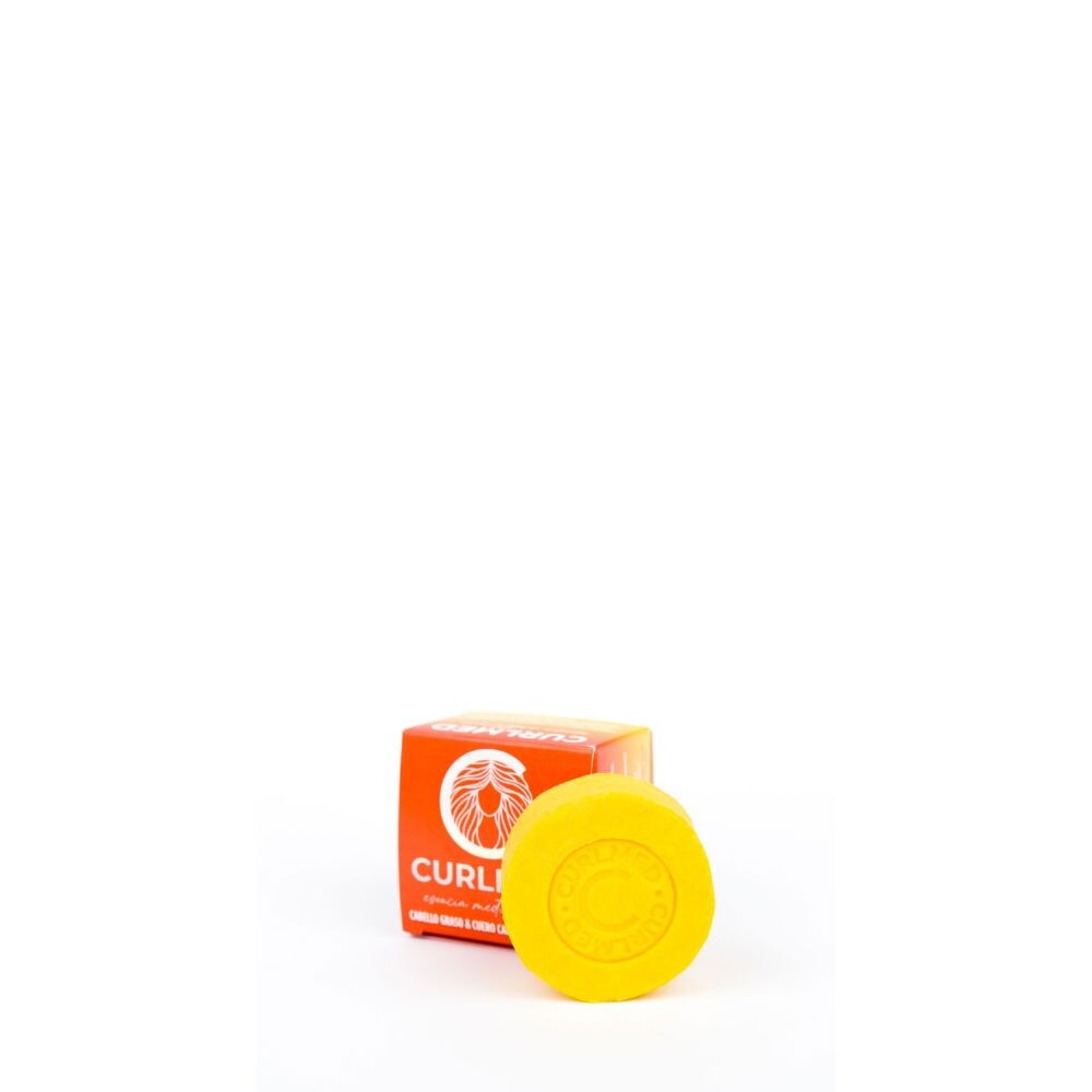 

Твердый шампунь Champú Sólido Cabello Graso Y Cuero Cabelludo Sensible Curlmed, 80 гр