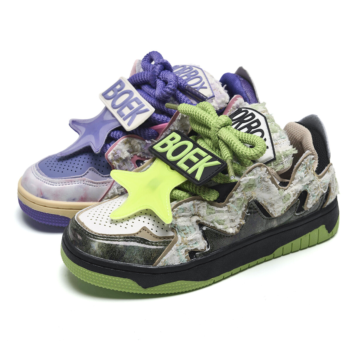 

Кроссовки T628 Skateboarding Shoes Unisex Low-top, синий