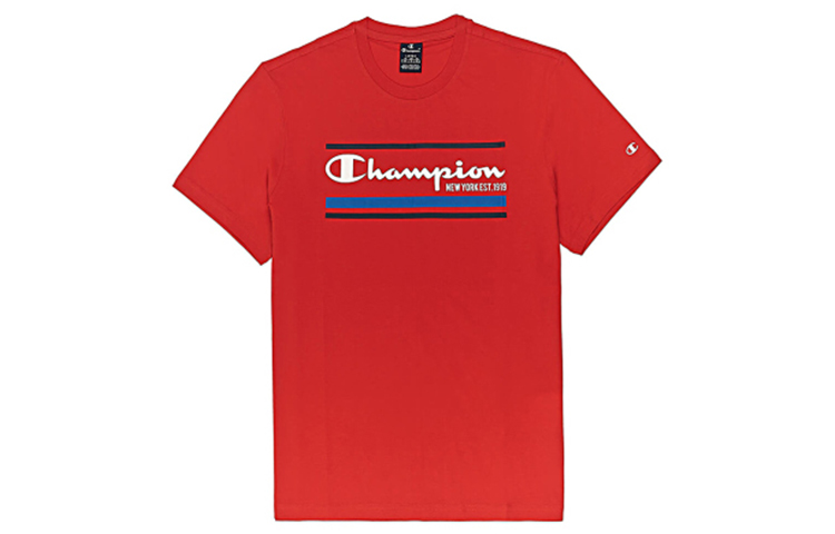 

Champion Футболка SS20 Straight Unisex красная, Красный, Champion Футболка SS20 Straight Unisex красная