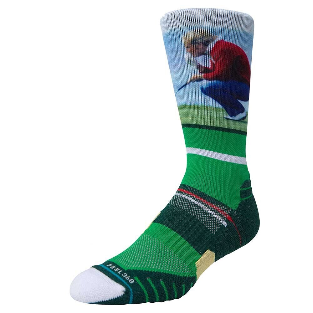 

Носки Stance Golf Jack Nicklaus, зеленый