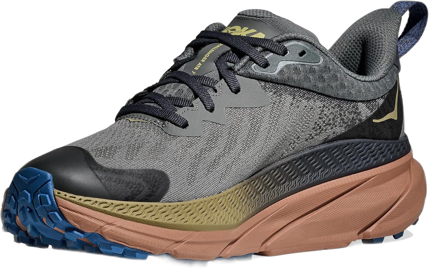Мужские кроссовки Hoka Men's Challenger 7 Gore-tex, Asteroid/Maple — фото 4