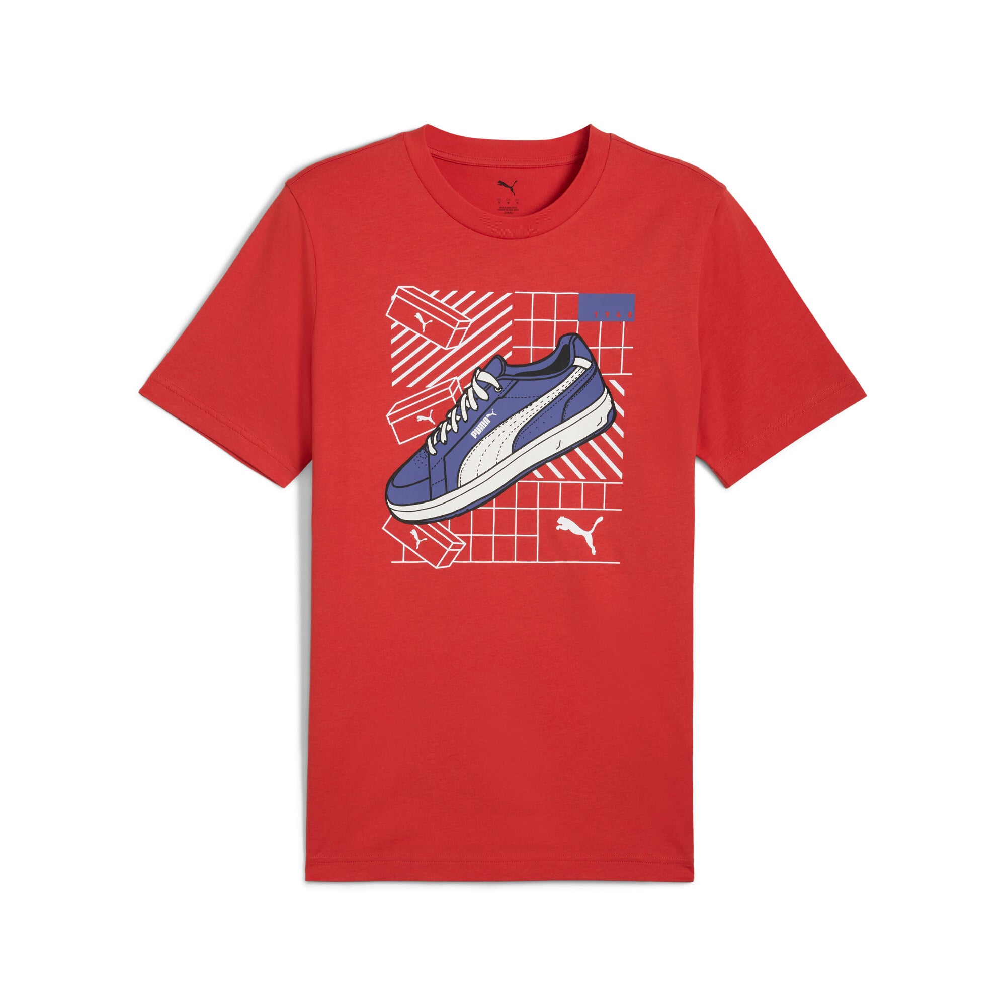 

Футболка с кроссовками PUMA Men's GRAPHICS, цвет red fire