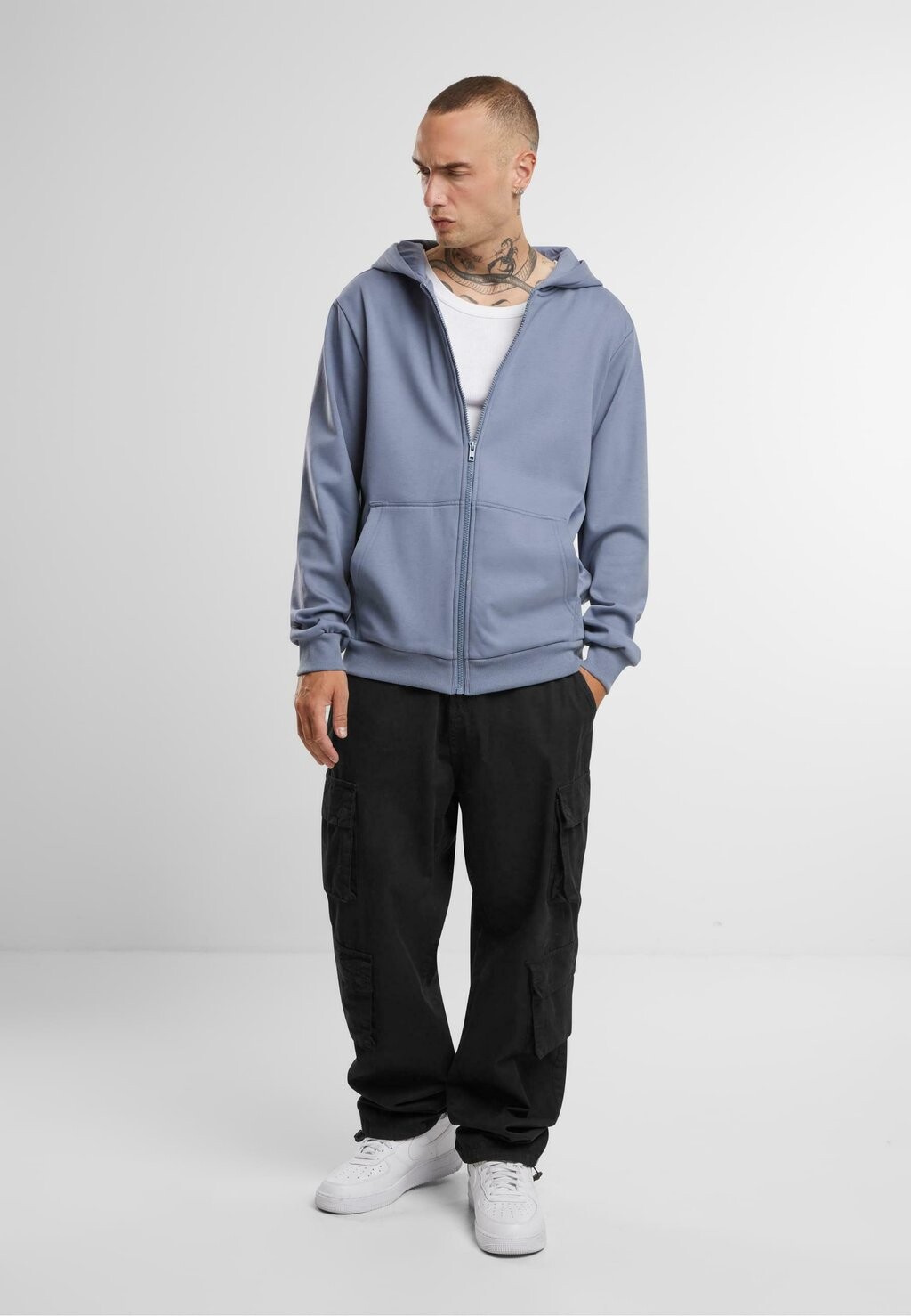

Толстовка на молнии COZY ZIP Urban Classics, синий