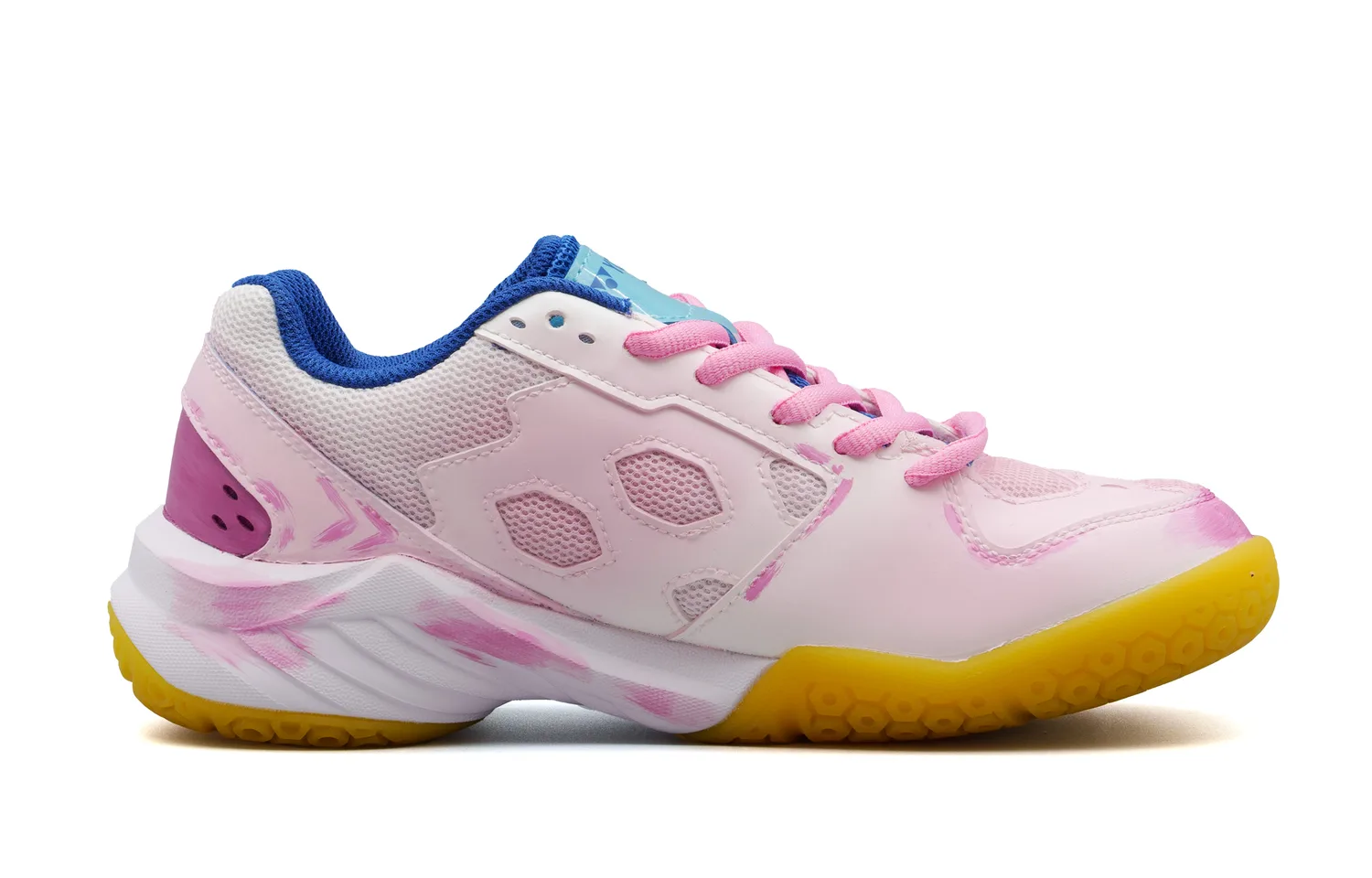 YONEX Кроссовки для бадминтона Power Cushion унисекс низкие розовые — фото 3