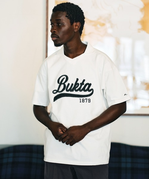 

Футболка-поло, Heavyweight Game Tee Bukta, кремовый