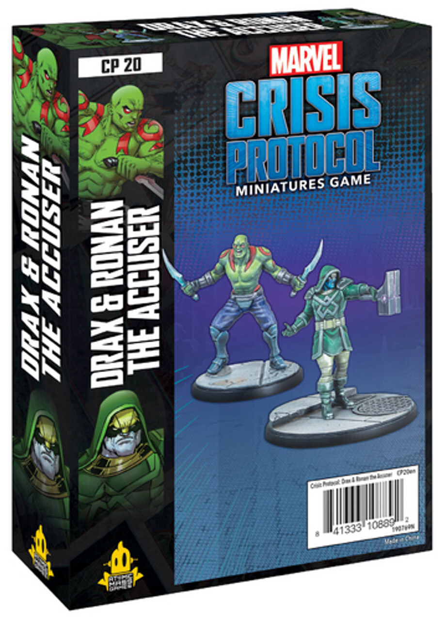 

Миниатюра Marvel: Crisis Protocol - Drax & Ronan the Accuser Character Pack