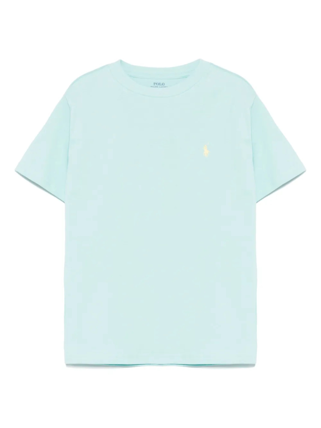 

POLO RALPH LAUREN KIDS футболка с вышитым логотипом, синий