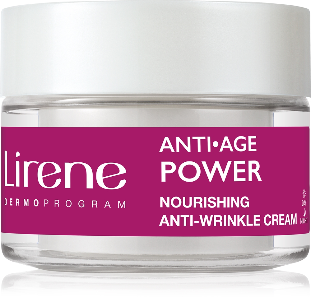 

Укрепляющий и разглаживающий крем Anti-age Power Lirene, 35+ 50 мл