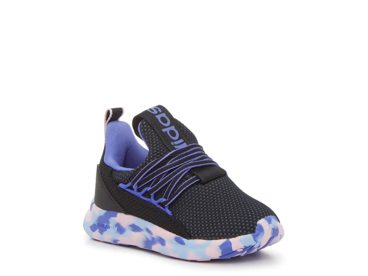 

Слипоны Lite Racer Adapt 7.0 Slip-On Sneaker Adidas, черный/фиолетовый