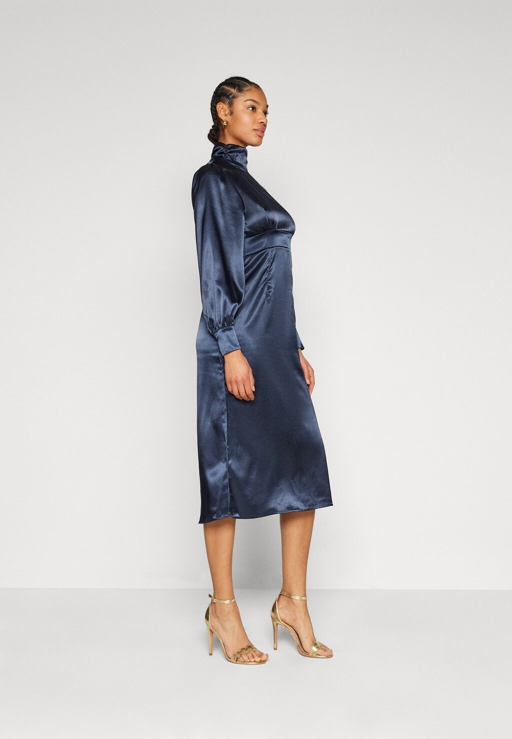 

Вечернее платье Viharper Миди Платье VILA, цвет navy blazer