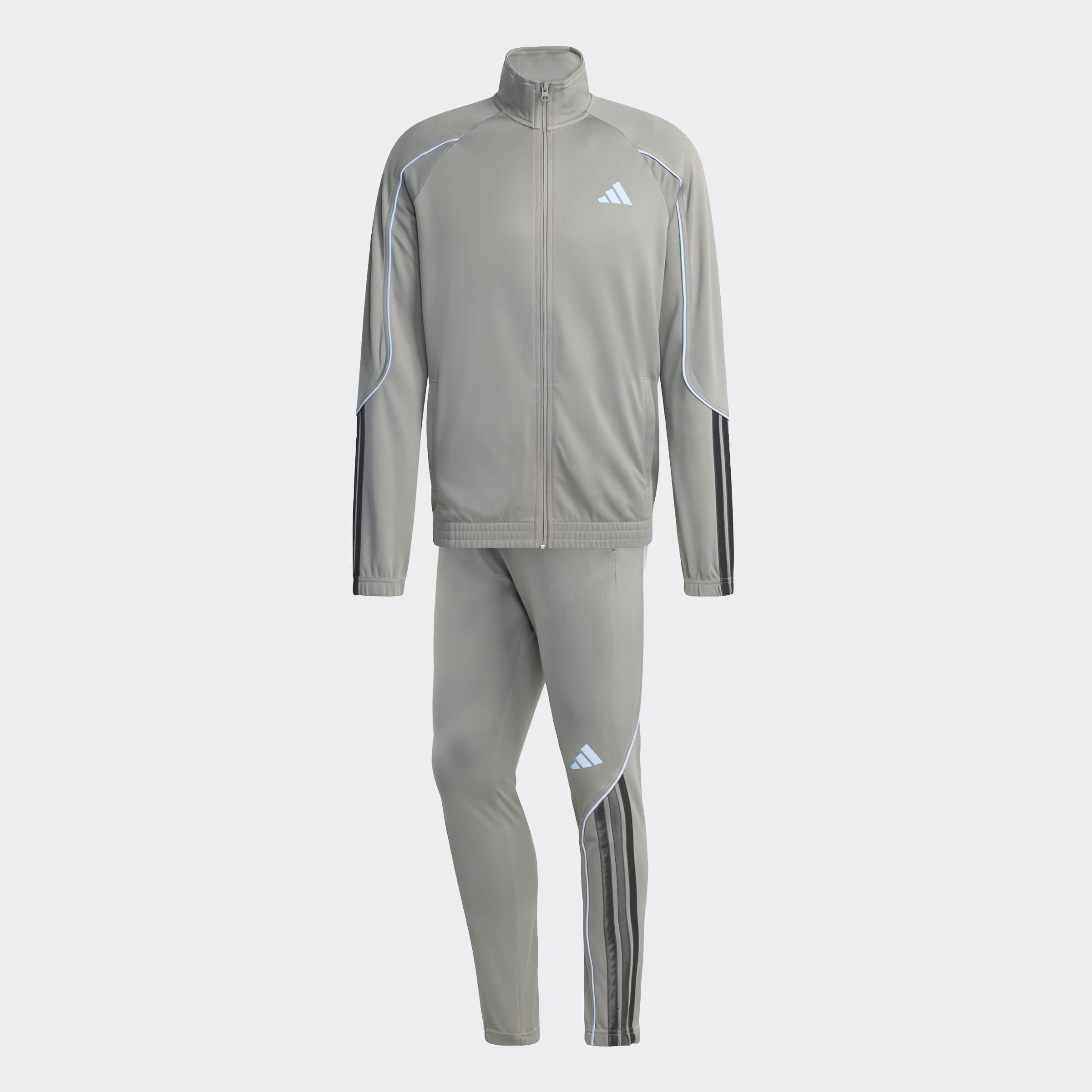 Adidas Sportswear Спортивный костюм 'Stadium' в сером, темно-сером — фото 4