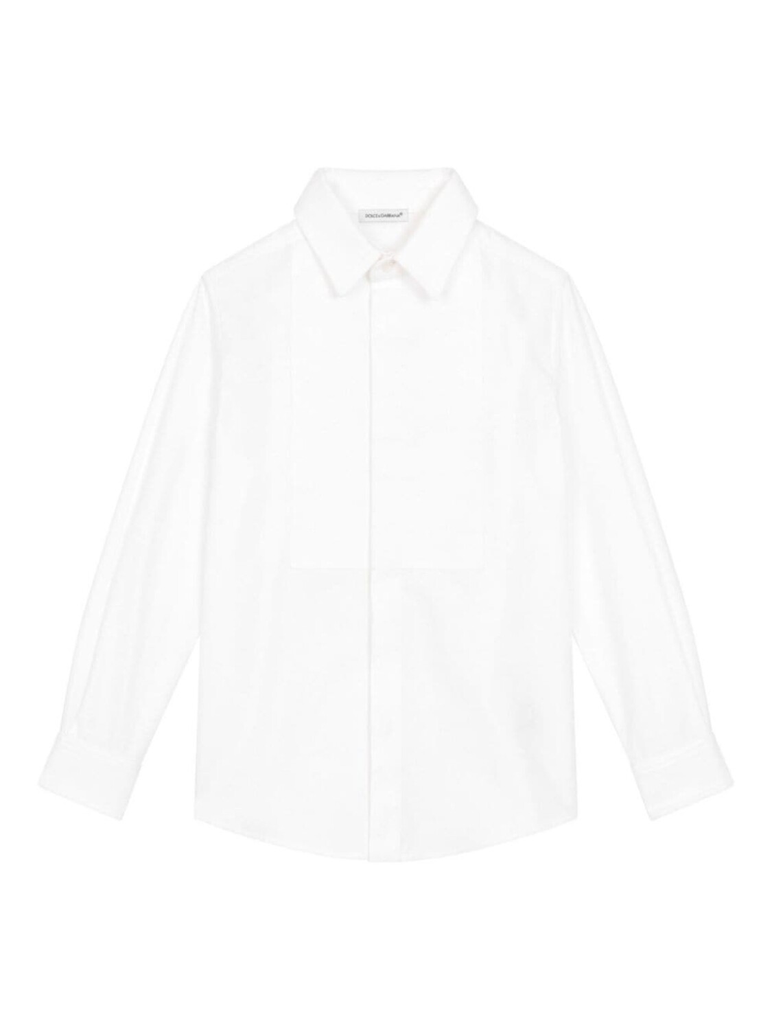 

Dolce & Gabbana Kids рубашка с длинными рукавами, белый