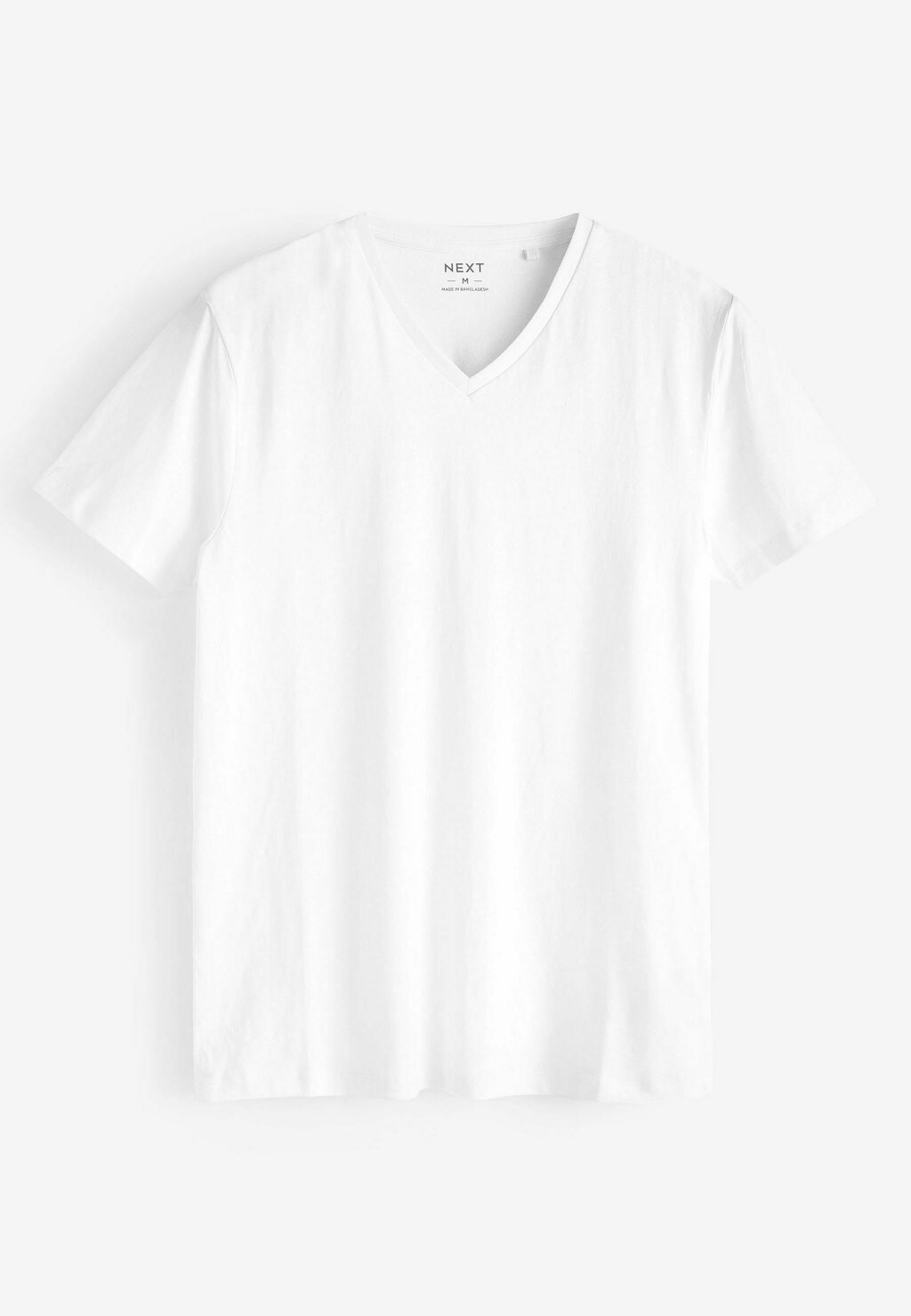 Базовая футболка V-NECK 2 PACK, REGULAR FIT Next, белый — фото 4