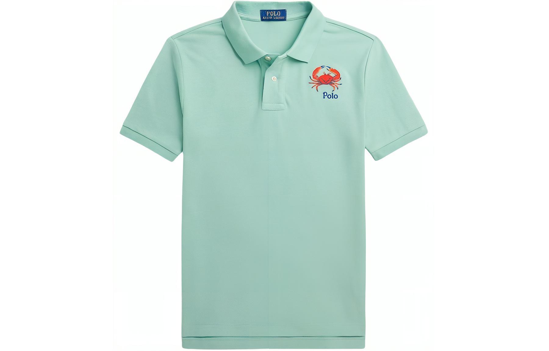 

Детская поло Polo Ralph Lauren SS24 Селадон