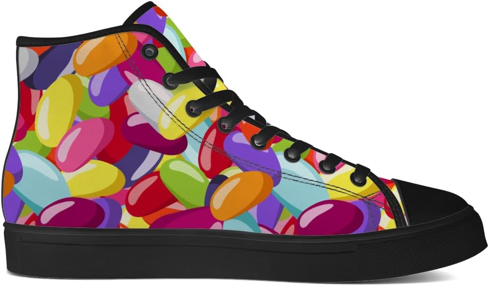 Высокие кроссовки на шнуровке для мужчин и женщин Chebing, 614 Multicolor — фото 4