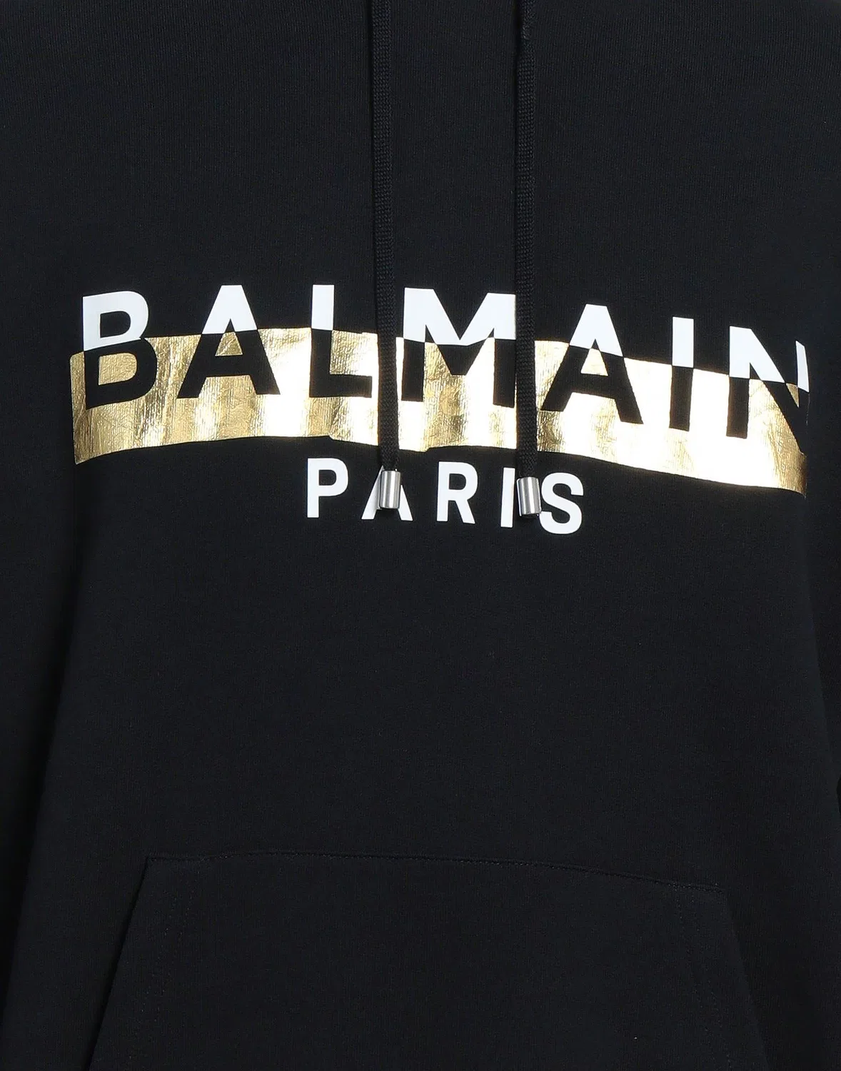 Худи BALMAIN черное — фото 4