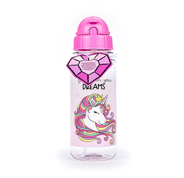 

Пластиковая бутылка единорога Dreams Implements, 1 UD