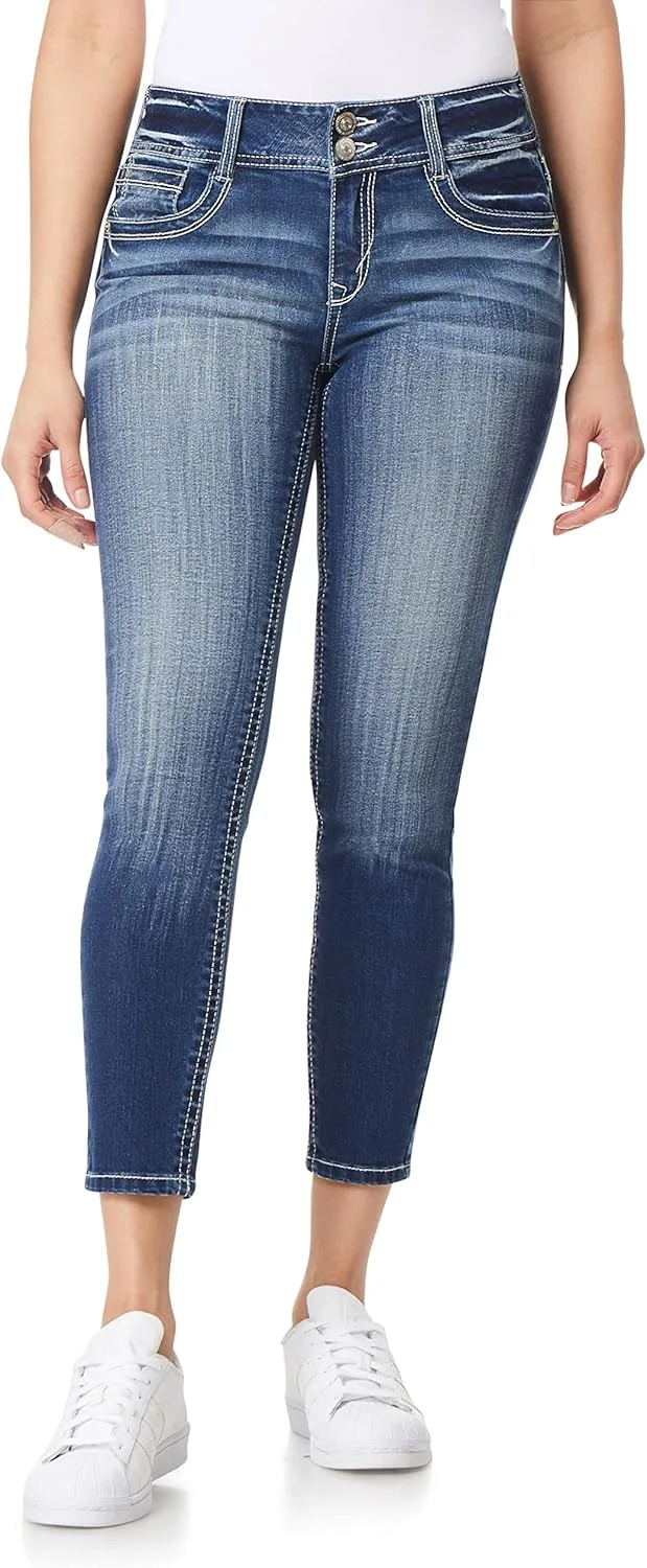 

Джинсы WallFlower Luscious Curvy Ankle Mid-Rise Insta Stretch