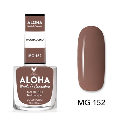 

Лак для ногтей Magic Pro 15 мл - Mg 152 / Моккочино Aloha Nails & Cosmetics