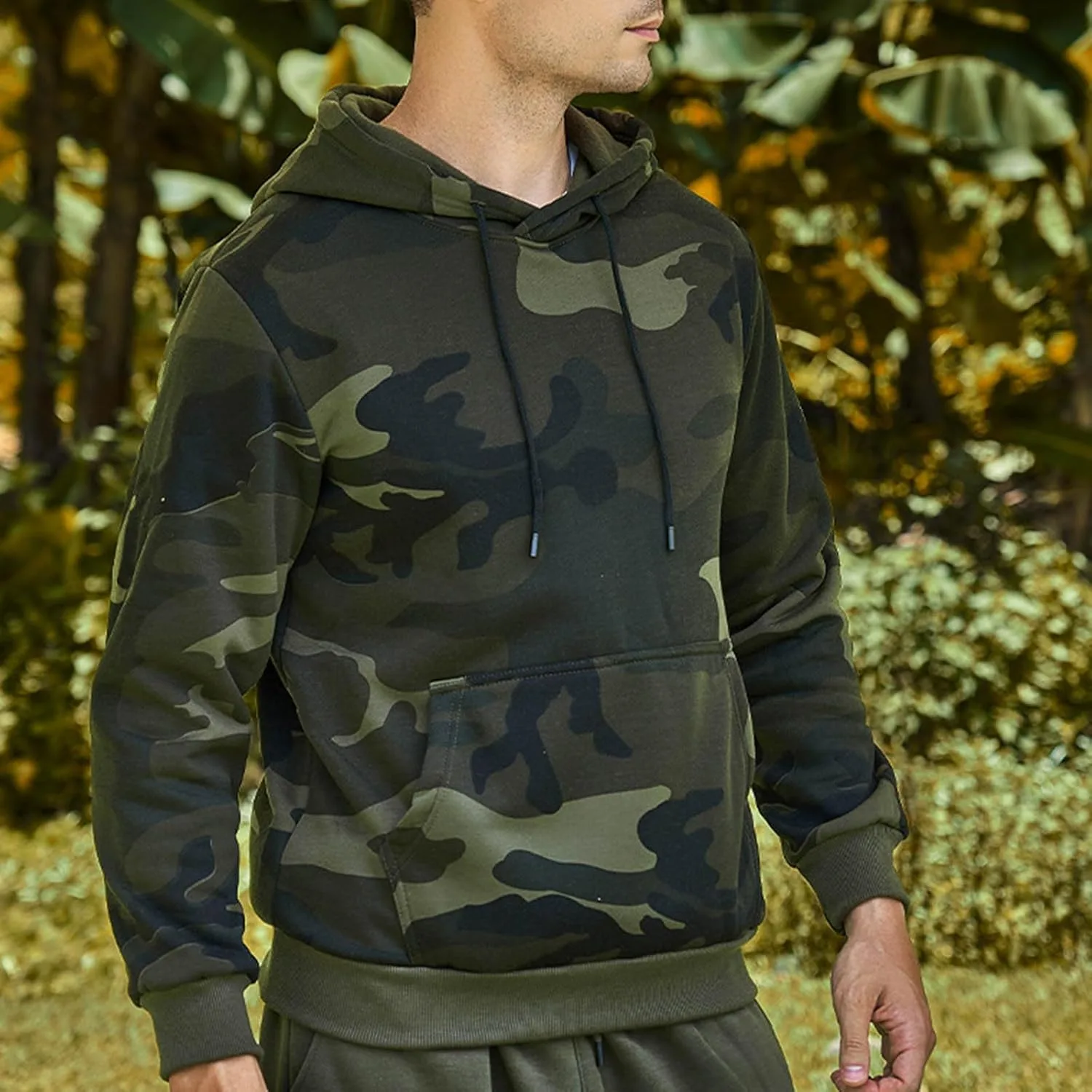 Мужская толстовка с капюшоном Camo Fleece — фото 2
