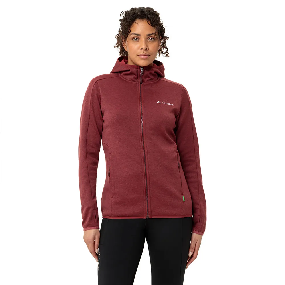 

Флис VAUDE Valsorda full zip, красный