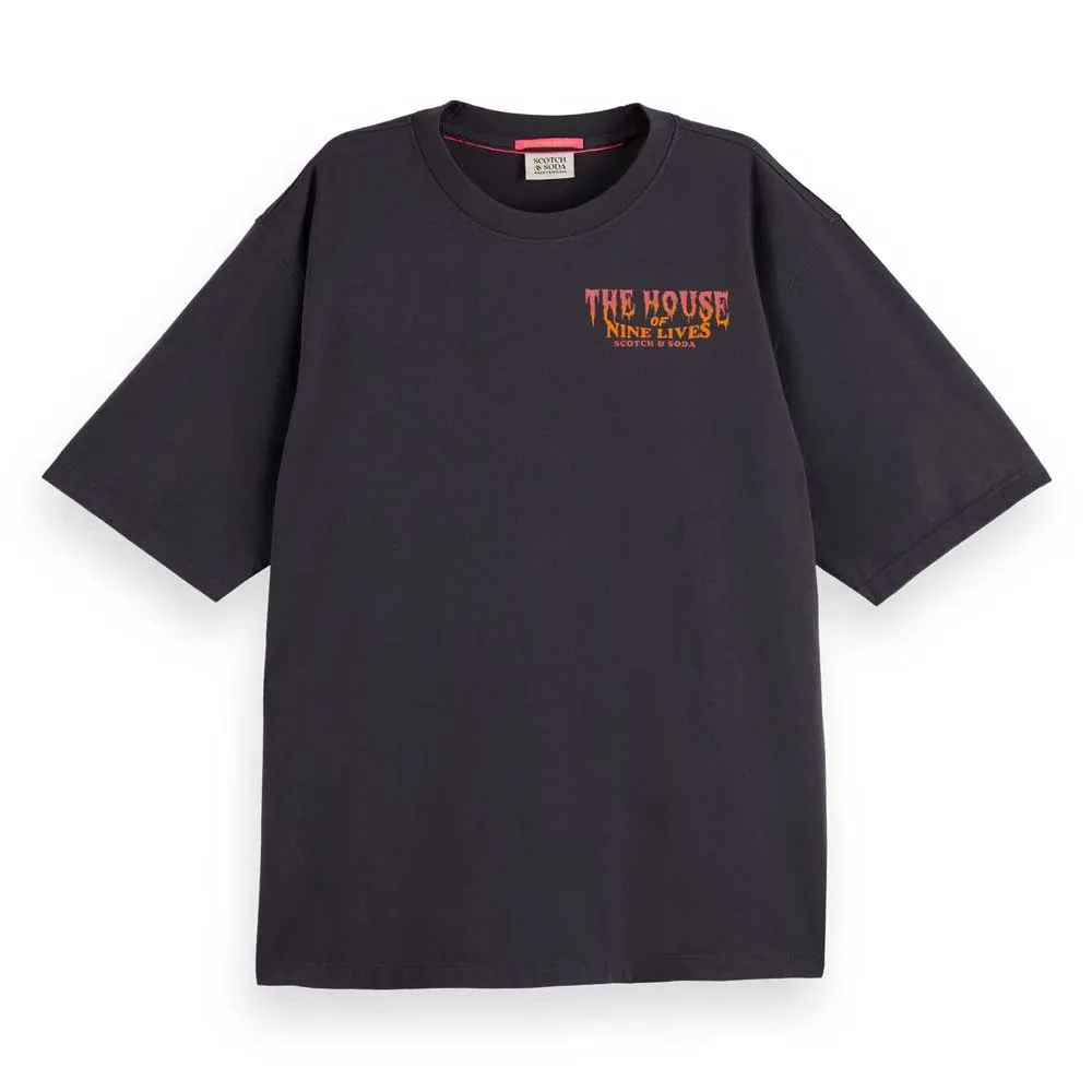 

Футболка Scotch & Soda U9A00653T Loose Fit, черный