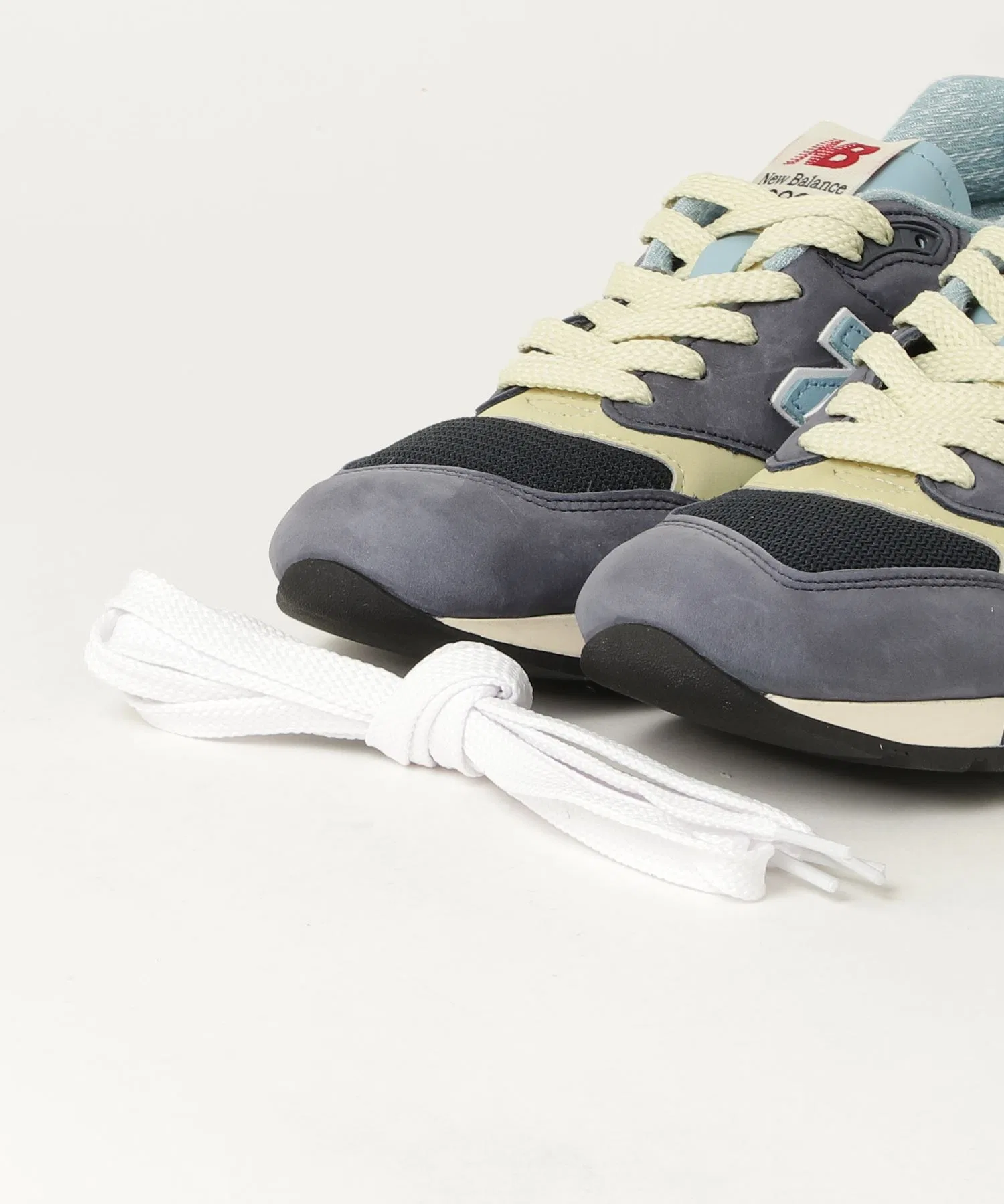 Унисекс кроссовки New Balance Made in USA 998 тёмно-синие — фото 4