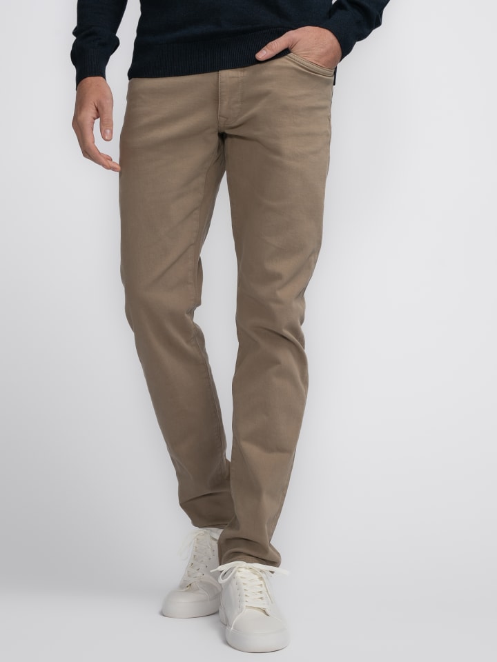 

Джинсы Petrol Industries Seaham Colored Slim Fit Denim Denali, коричневый