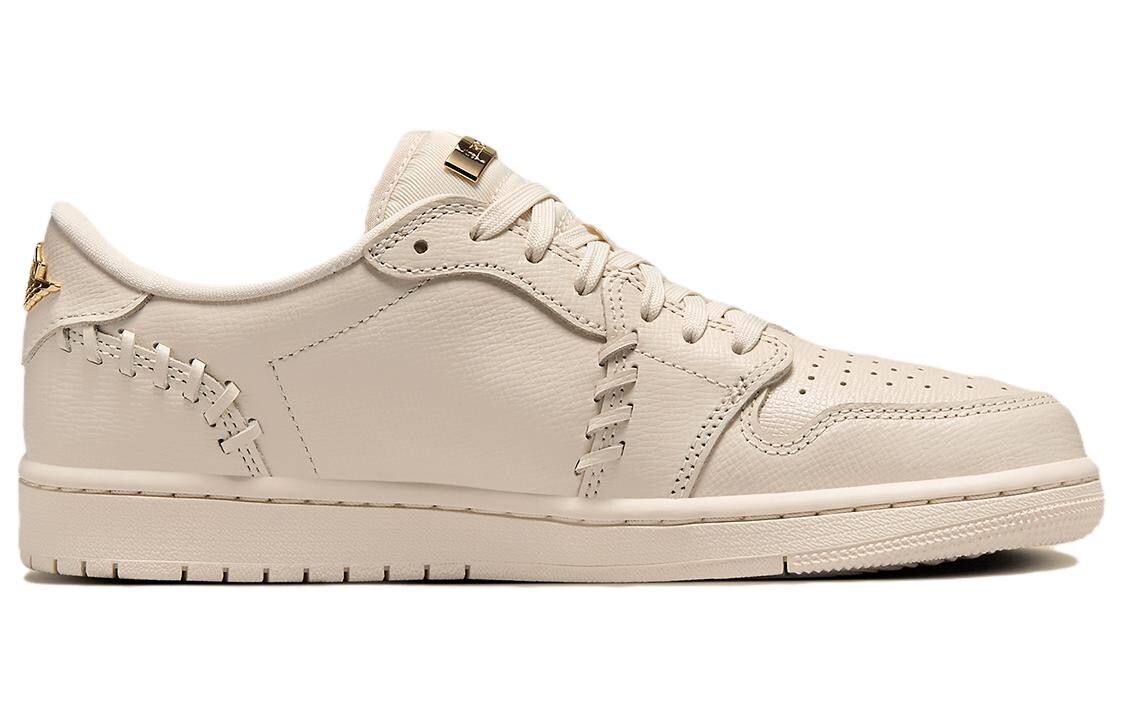 Jordan Air Jordan 1 винтажные баскетбольные кроссовки женские, Серый/Золотой — фото 2