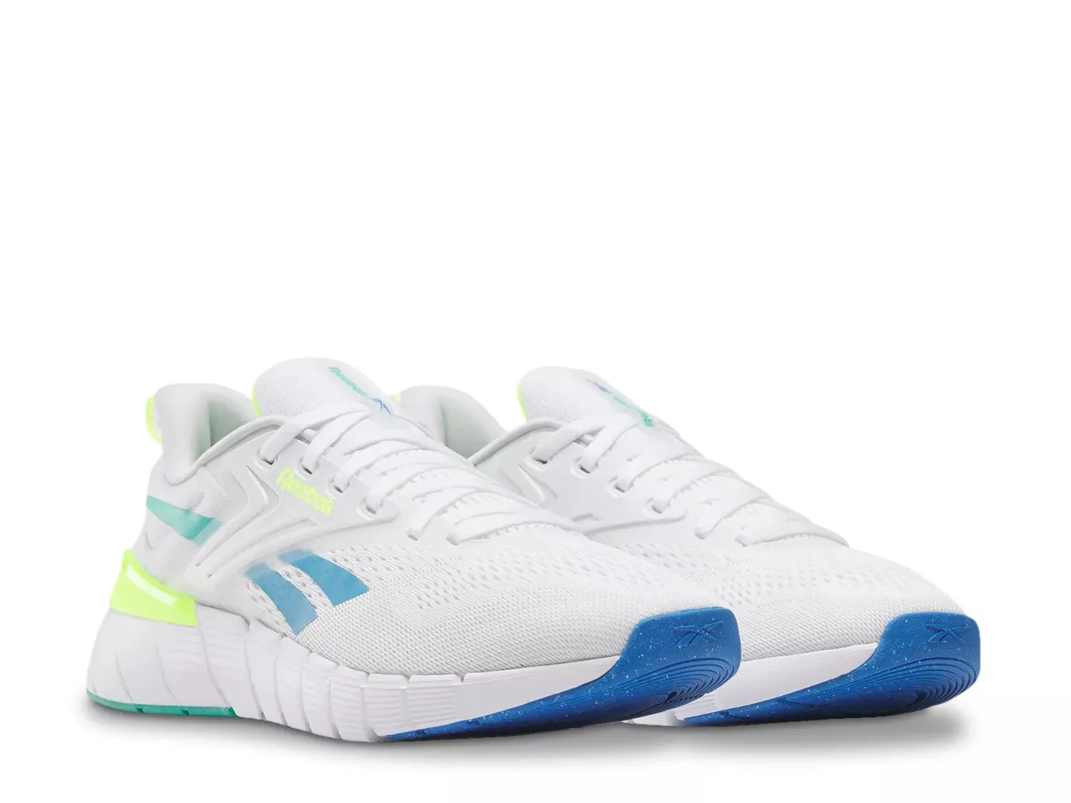 Кроссовки для тренировок Nano Gym - мужские Reebok, White/Green — фото 2