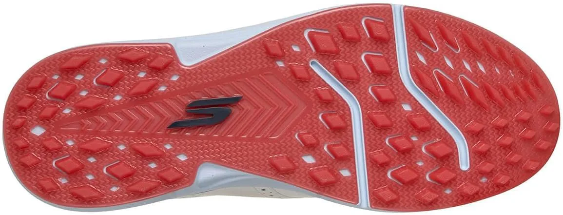 Мужские гольф-кроссовки Skechers Prestige с анатомической стелькой, белый/синий — фото 2