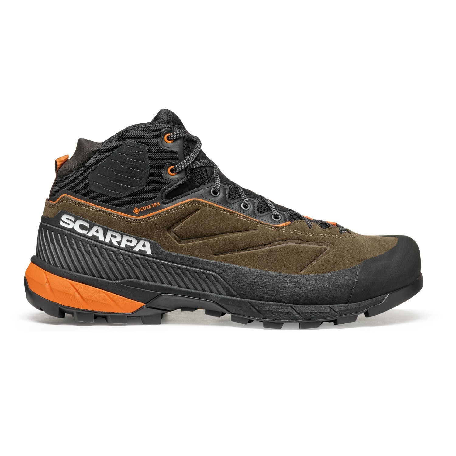 

Походная обувь Scarpa Rapid XT Mid GTX, цвет Caribou/Rust Orange