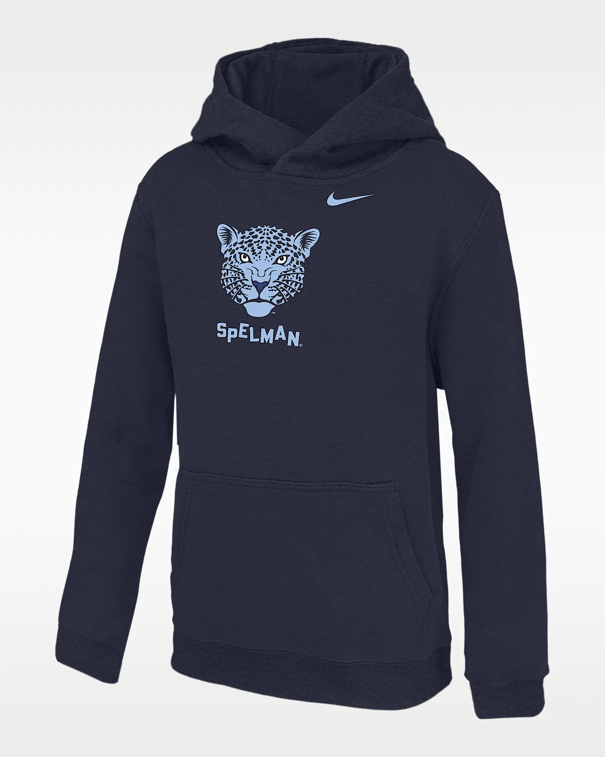 Детская флисовая худи Nike College (Spelman College), Navy