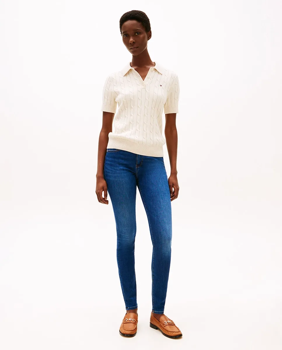 

Женские джинсы скинни Tommy Hilfiger, синий