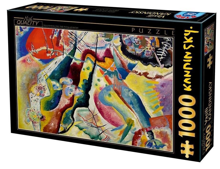 

D-Toys, пазл, Кандинский, Картина с красной точкой, 1000 шт.
