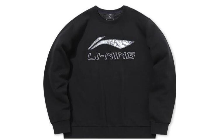 

Спортивная модная коллекция толстовка мужская черная Lining, черный