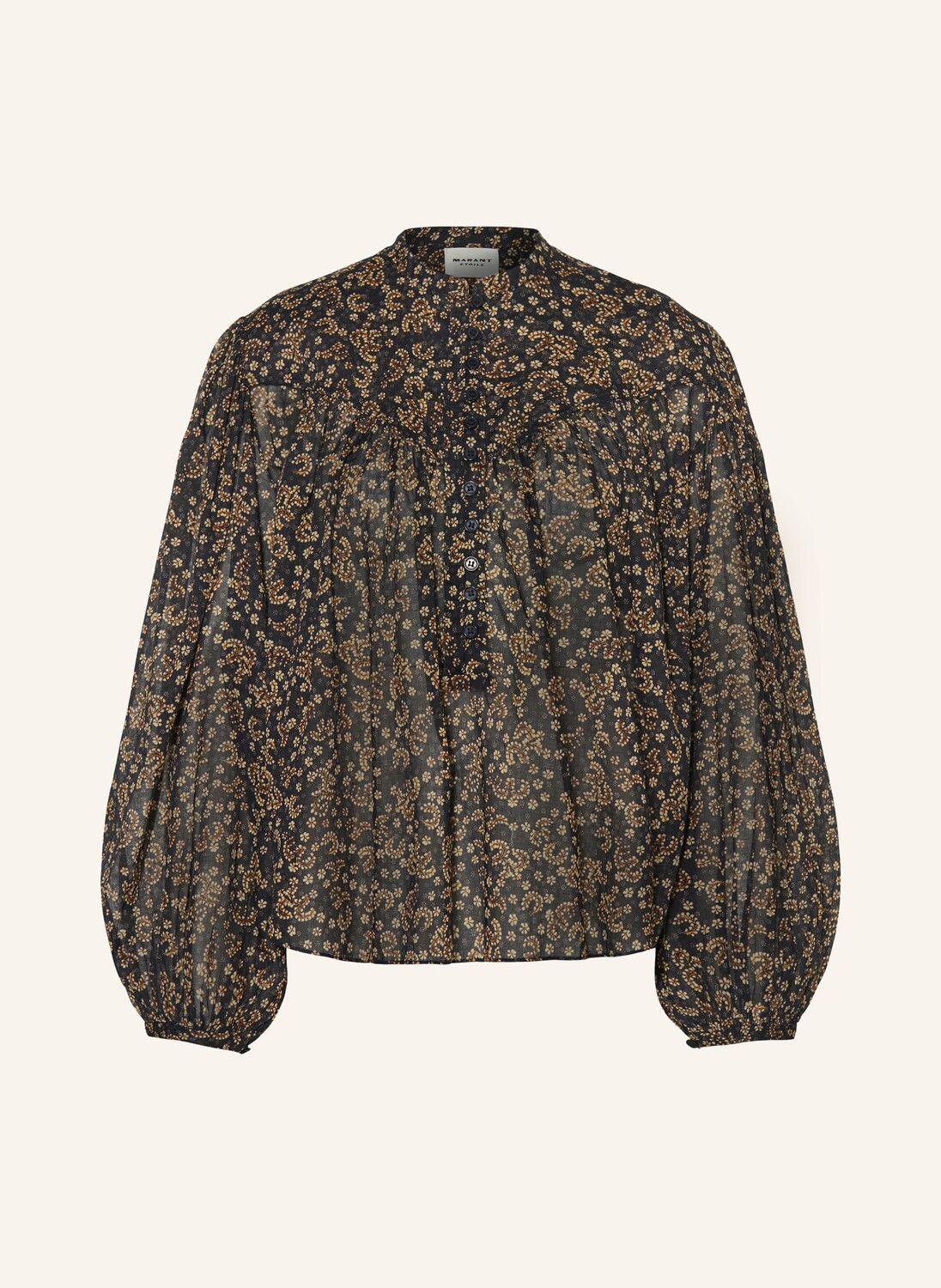 

Блузка-Рубашка салика Marant Étoile, черный