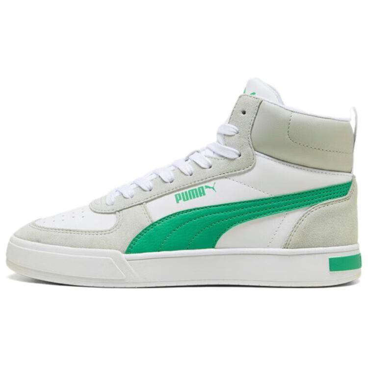 

Кроссовки Puma Caven Skateboarding Shoes Unisex Mid-top White/Green, зеленый
