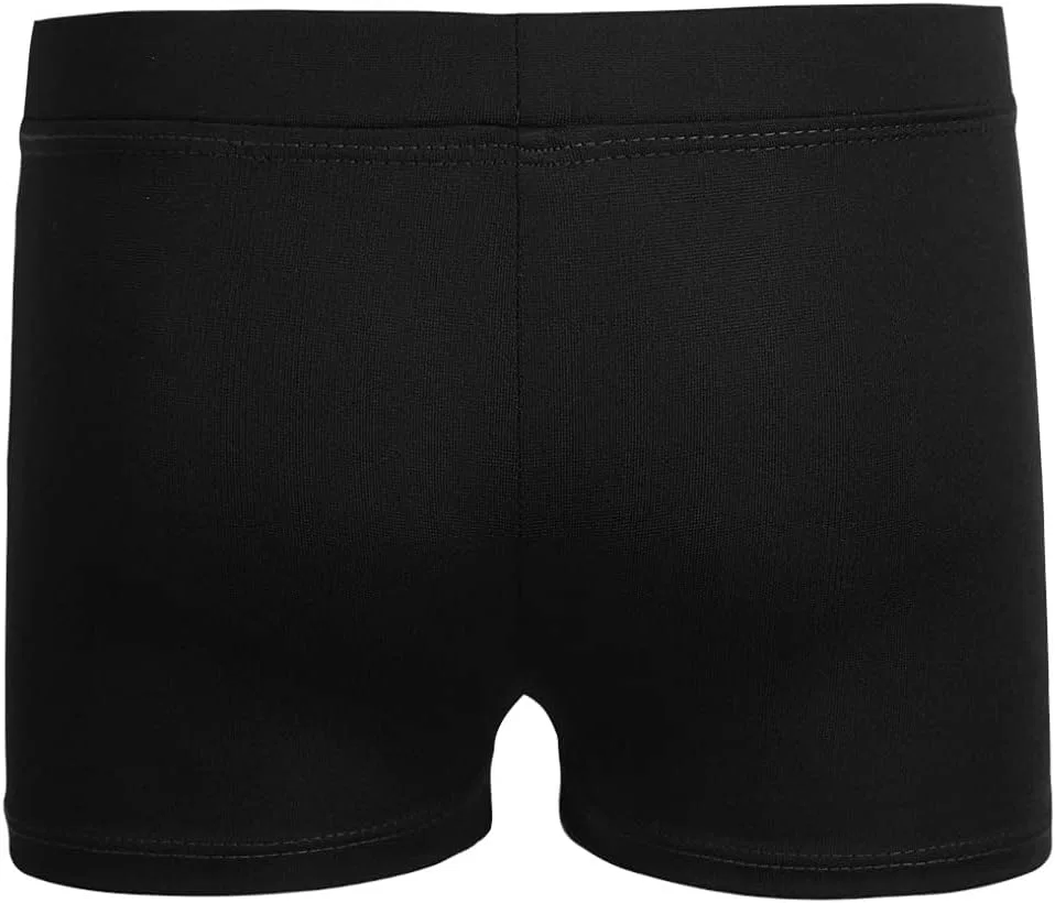 Шорты для девочек спортивные Camouflage easyforever Black Solid