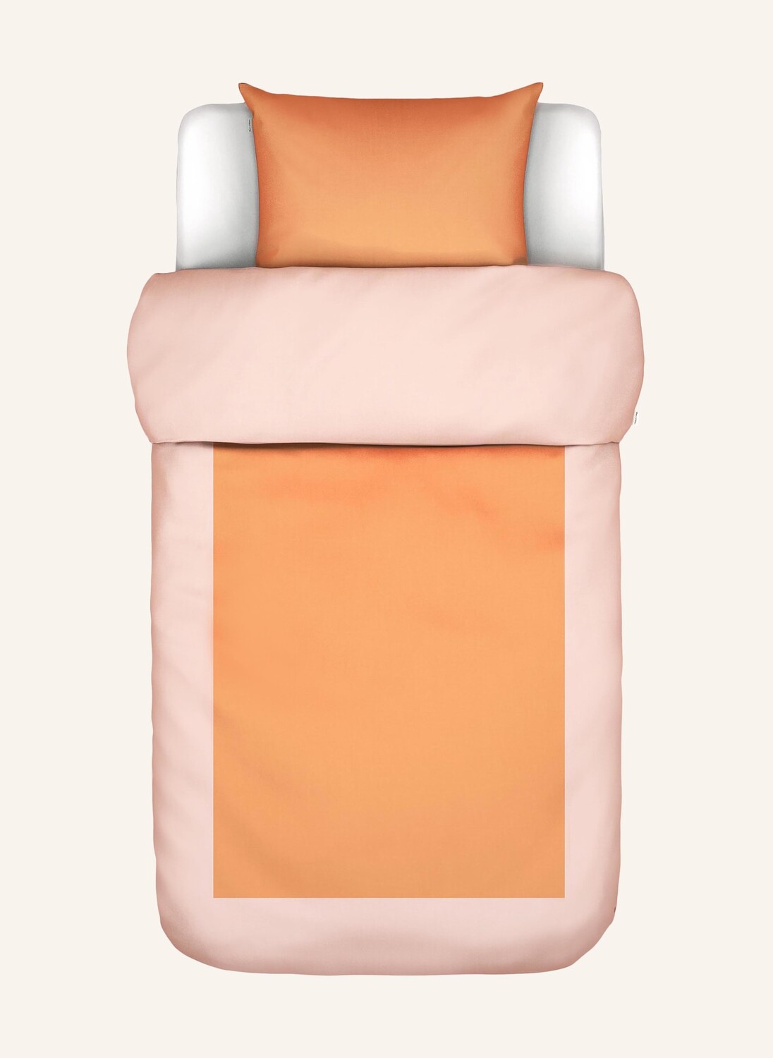 

Постельное белье Marc O'Polo KEERSTEN, цвет hellorange/orange