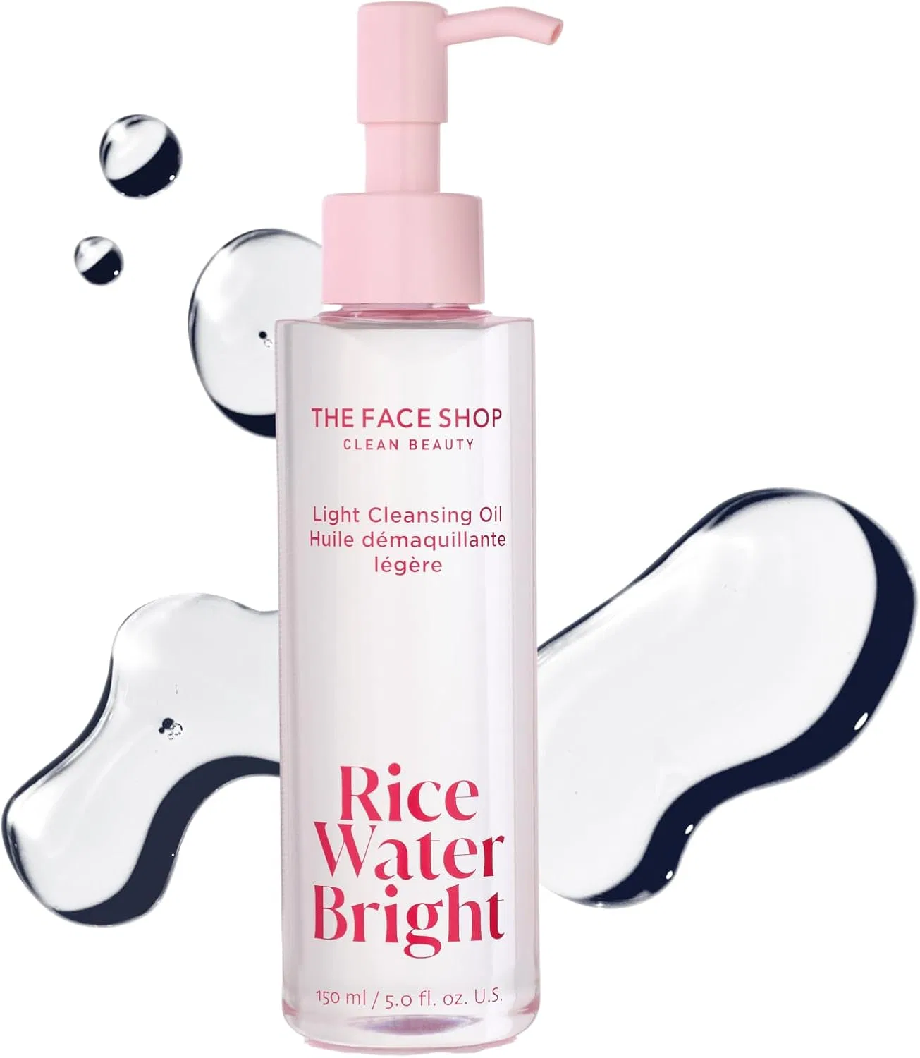 Гидрофильное масло The Face Shop — Масло для снятия макияжа Rice Water Bright Rich Cleansing Oil, 150 мл