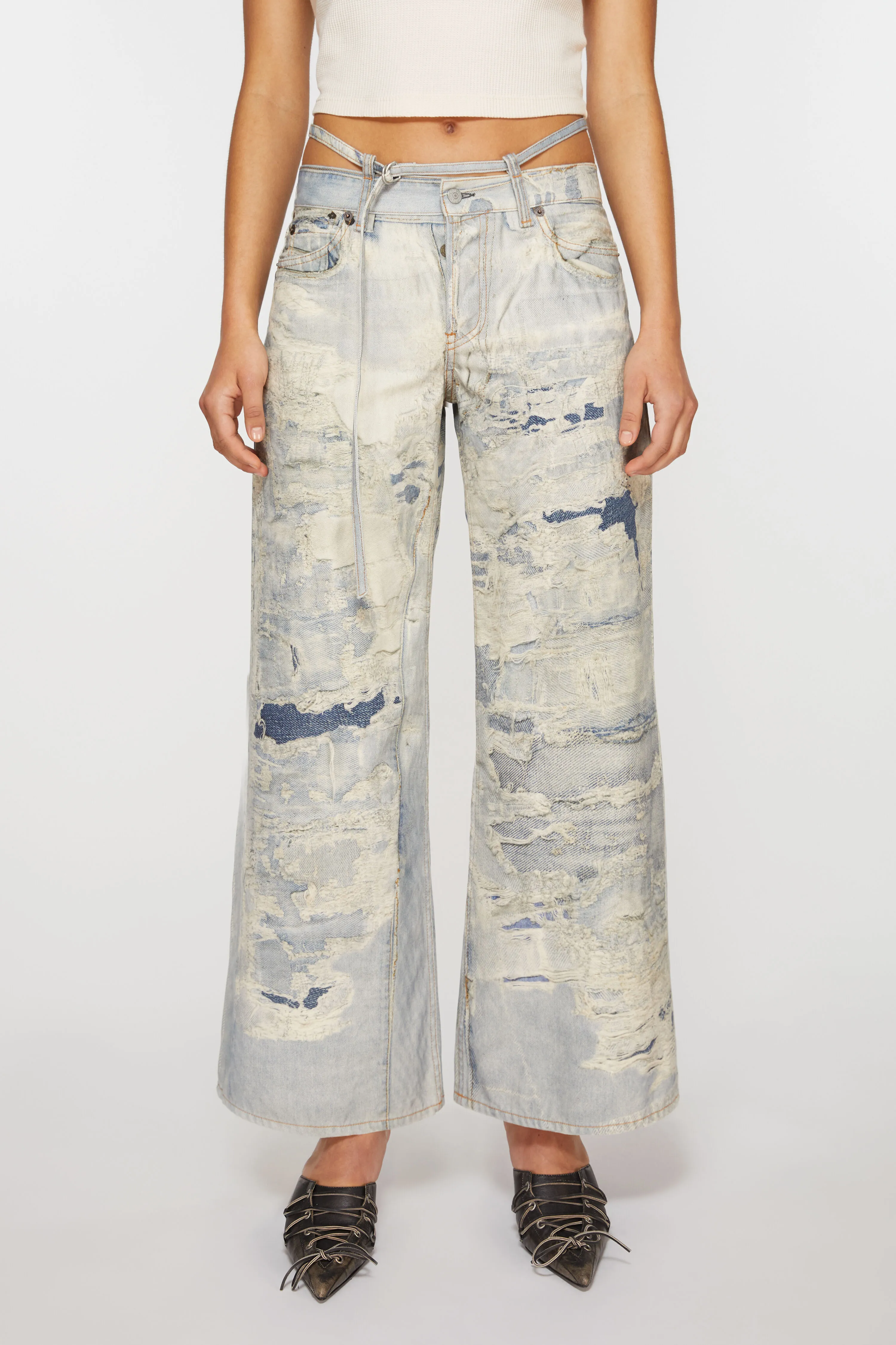 

Брюки стандартного кроя - 2004 Acne Studios, голубой