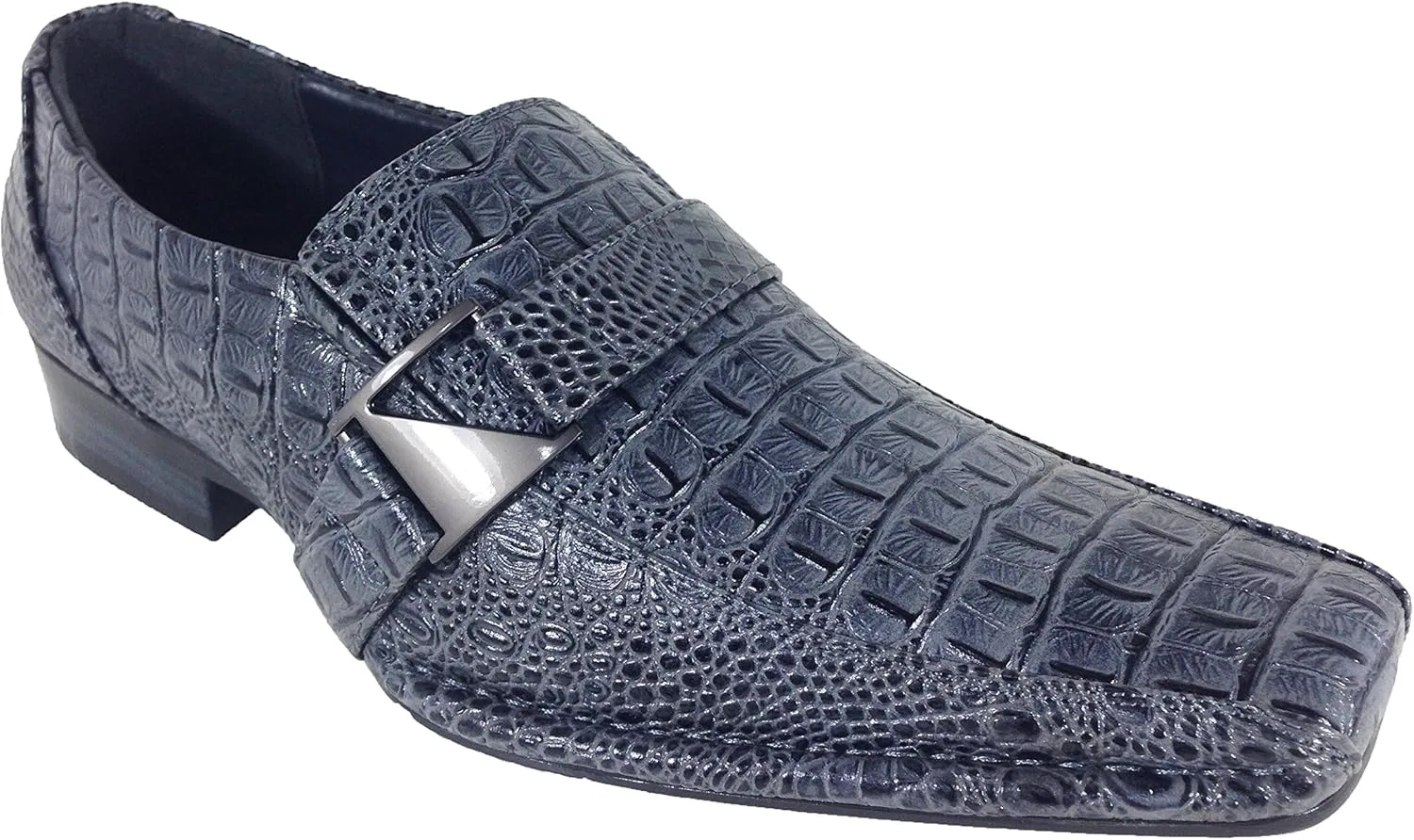 Туфли мужские Santoni, серый Alberto Fellini
