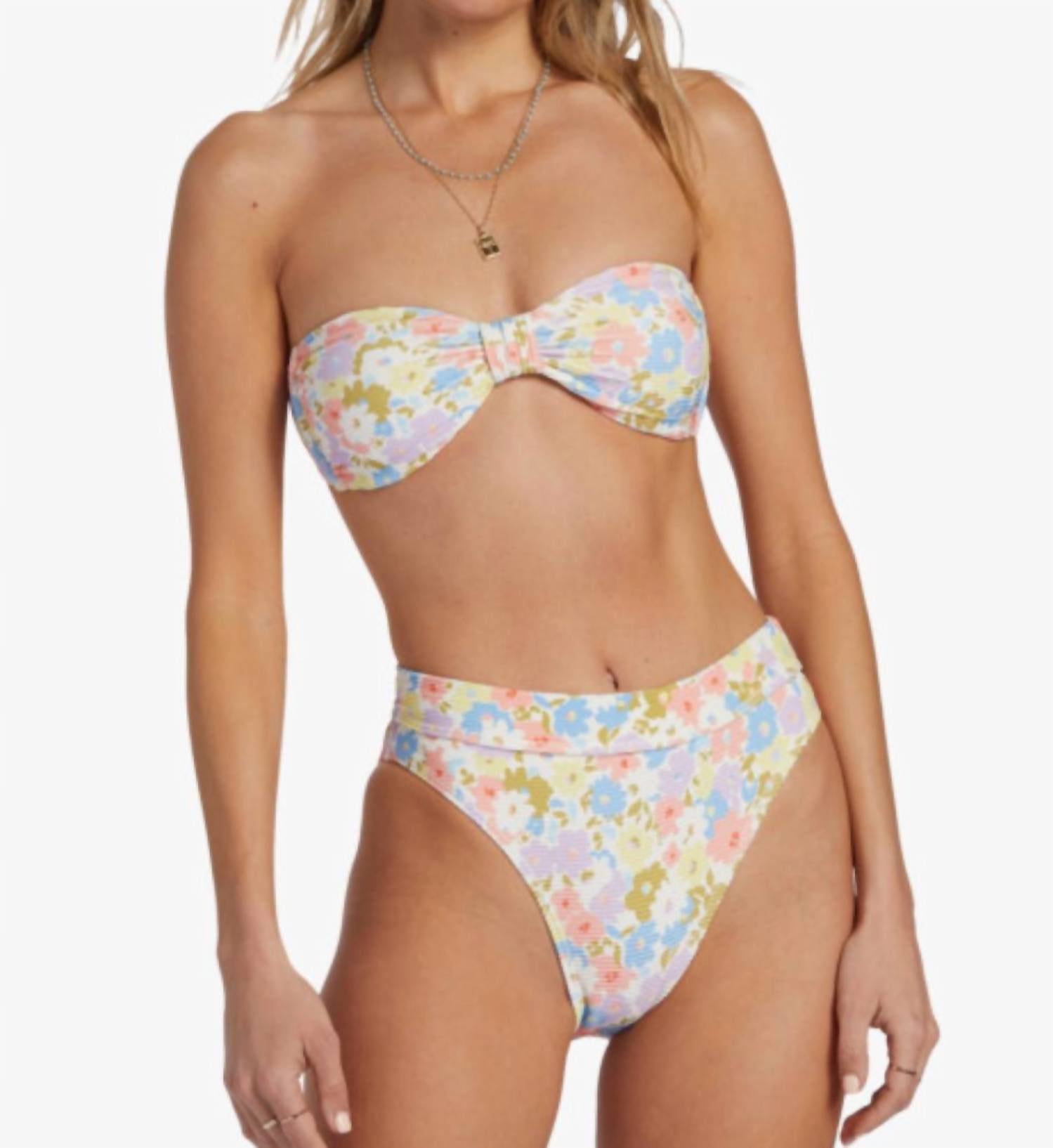 

Купальник бикини Dream Chaser Tanlines Maui в цвете Multi Billabong