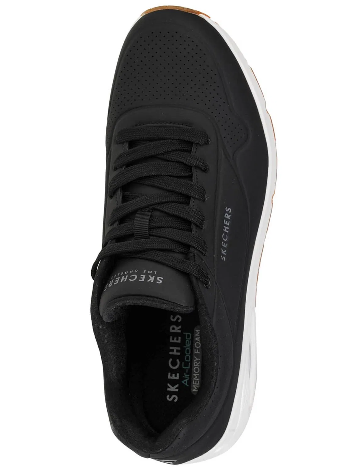 Кроссовки 'Uno-Stand On Air' Skechers, Black — фото 4