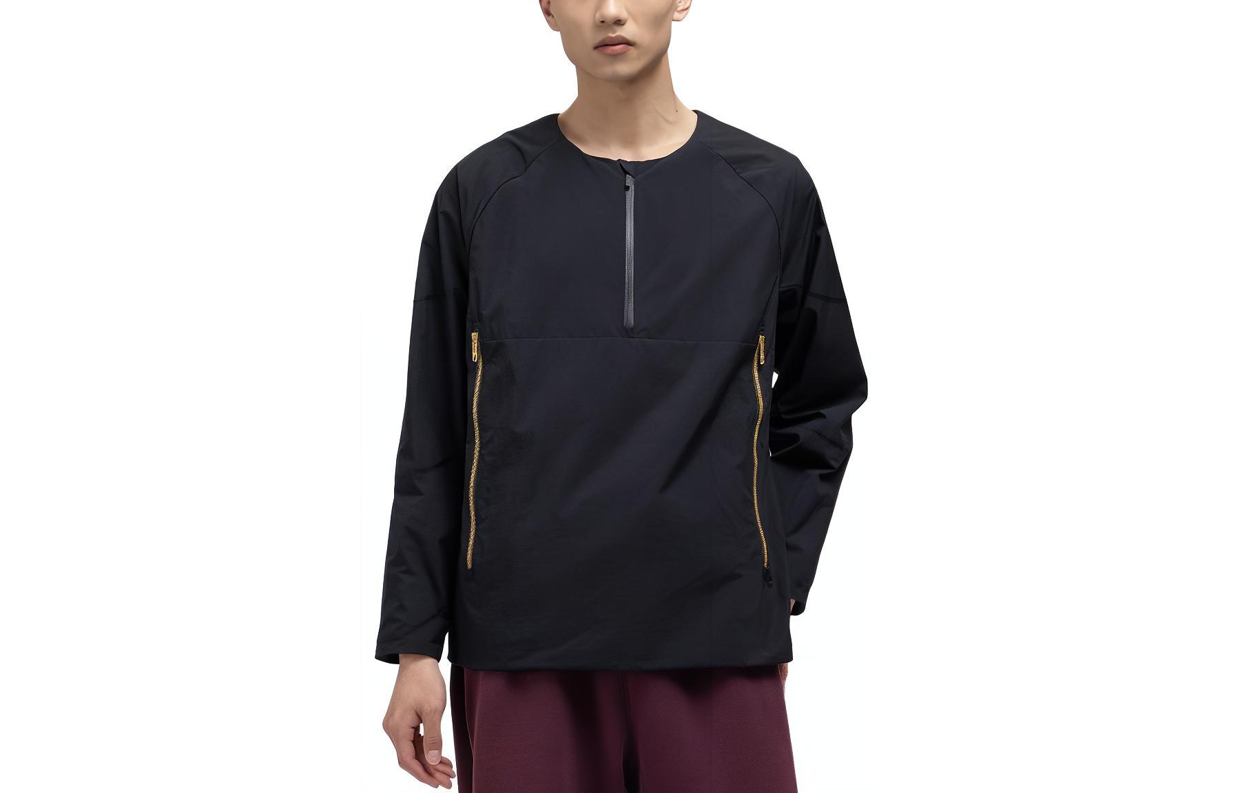 

Утепленный худи с подкладкой мужской Lululemon, черный