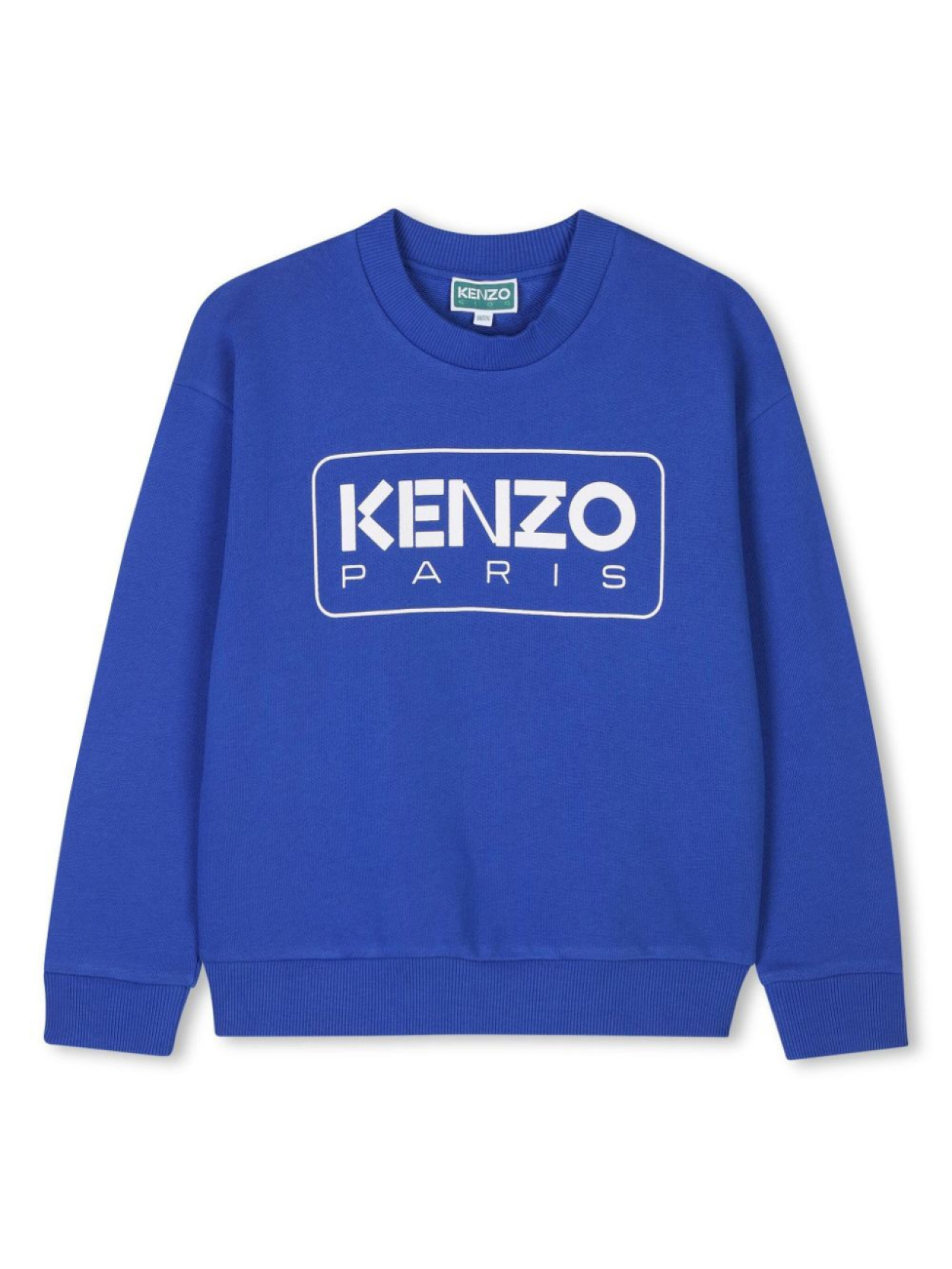 

Kenzo Kids толстовка с логотипом, синий