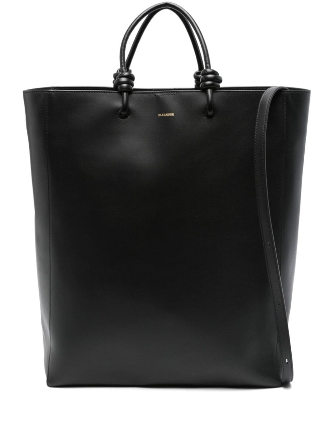 

Jil Sander большая сумка-тоут Giro Tote, черный