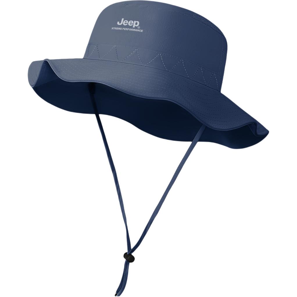 

Унисекс бейсболка из полиамида Jeep, темно-синий