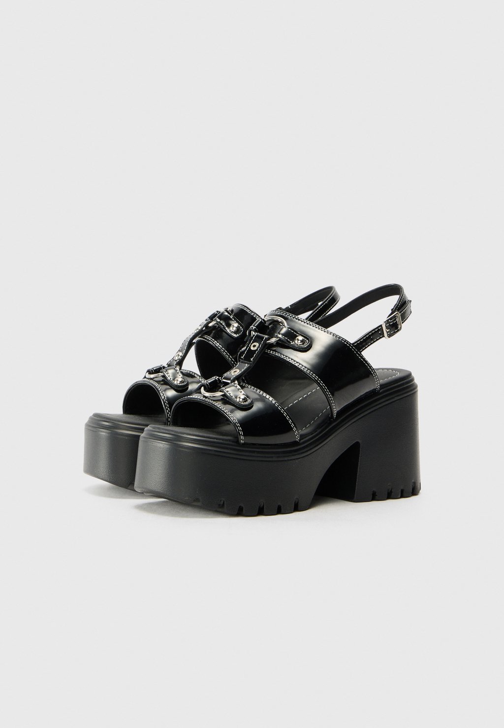 Босоножки на высоком каблуке SKARO Koi Footwear, черный — фото 2